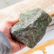 ZOISITE rough stone, zoisite stone, zoisite crystal