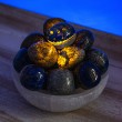 UV crystals, lapis lazuli, UV lapis lazuli, polished crystals, lapis, lapis lazuli crystal