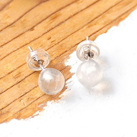 WHITE LABRADORITE earring,WHITE LABRADORITE crystal