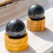 black turmaline, black turmaline sphere, black turmaline crystal, crystal sphere, BLACK TOURMALINE sphere 4cm