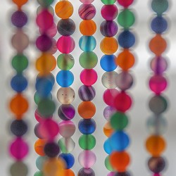 COLOUR AGATE pearls 6mm agate crystal agate gemstone