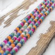 COLOUR AGATE pearls 6mm agate crystal agate gemstone