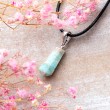 CARIBBEAN BLUE CALCITE necklace, calcite, CARIBBEAN BLUE CALCITE, calcite necklace
