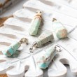 CARIBBEAN BLUE CALCITE necklace, calcite, CARIBBEAN BLUE CALCITE, calcite necklace