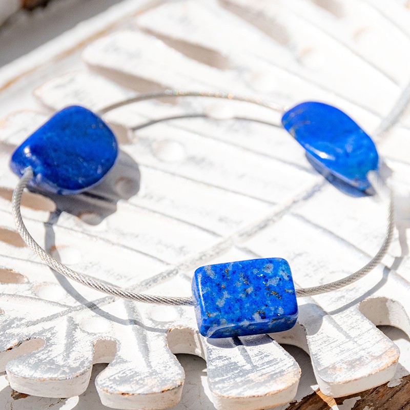 Unique handmade bracelet COBALT DEEP VISION, unique bracelet, handmade bracelet