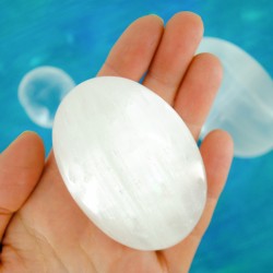 selenite crystal soap, cleansing, energy crystal, silky skin