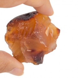 raw carnelian crystal